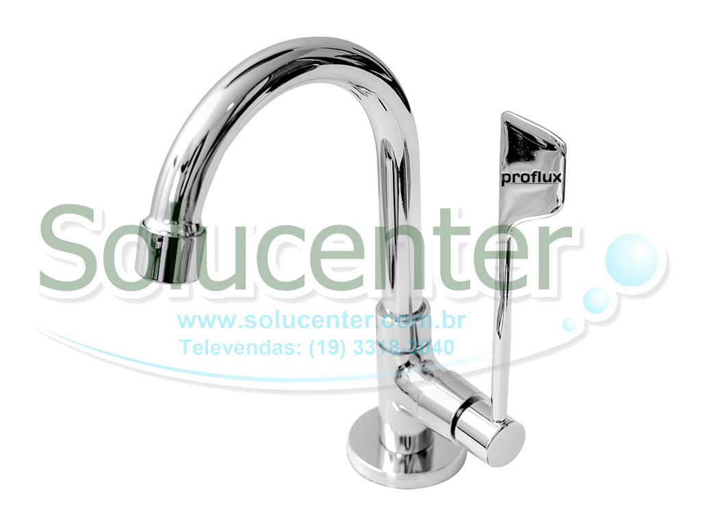 Torneira Bica Alta Clinica Alavanca Conforto Bica Móvel Mesa 21.071