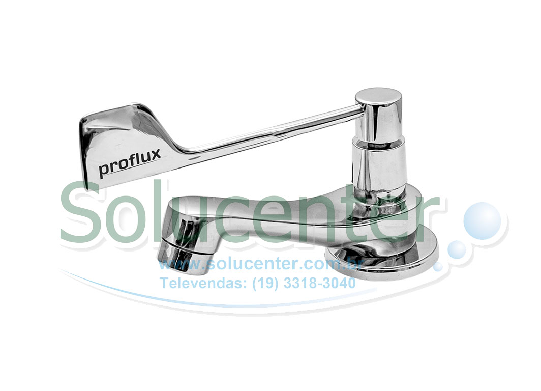 Torneira Clinica Alavanca Confort para Banheiro de Mesa Proflux 21.073P