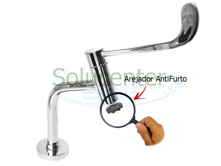 Torneira Clinica Alavanca Mesa - 21.055