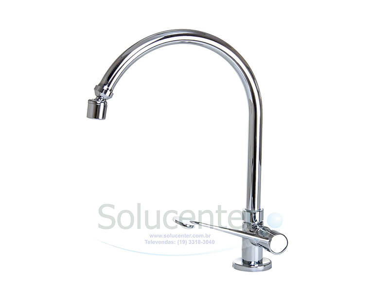 Torneira Clinica Alavanca mesa Bica Móvel - 21.019