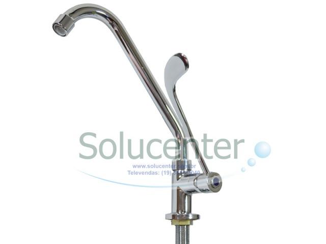 Torneira Clinica alavanca Mesa Bica Móvel - 51.014