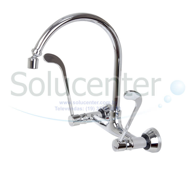 Torneira Clinica Misturador Parede - 21.023